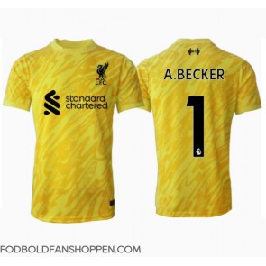 Liverpool Alisson Becker #1 Målmand Tredjetrøje 2024-25 Kortærmet